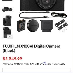 FUJIFILM X100VI DIGITAL CAMERA ✨✨