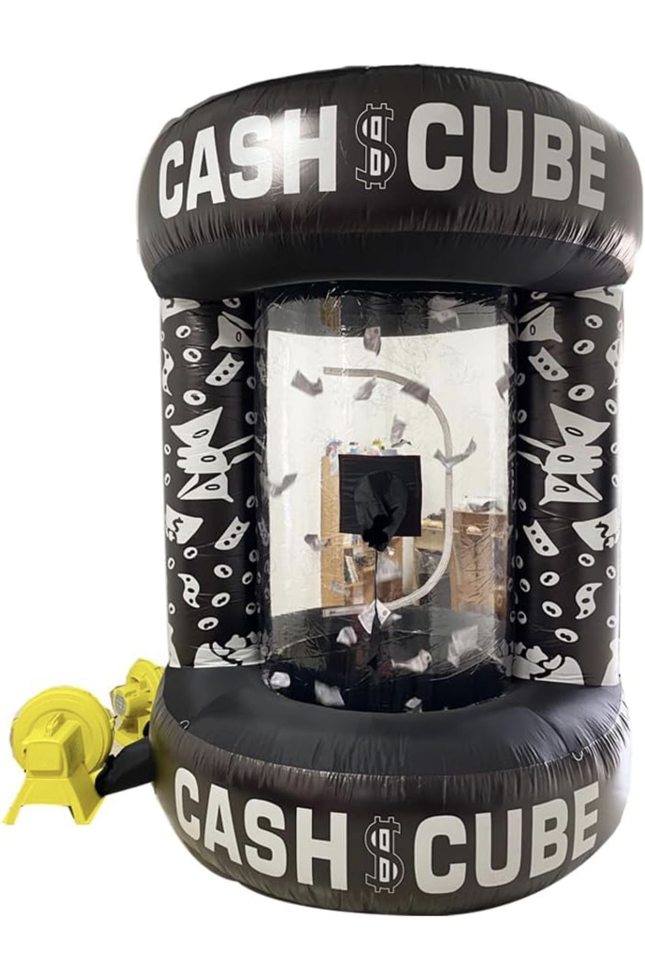 Inflatable Cash Cube