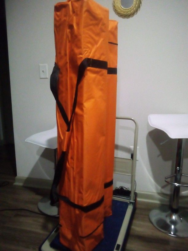 Two Pack Of 10x10 Tents Bright 😎 Orange