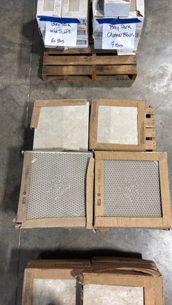 Mohawk Silver Sand SH60 20x20 + Cream AN33 18x18 Tile – Mixed Pallet