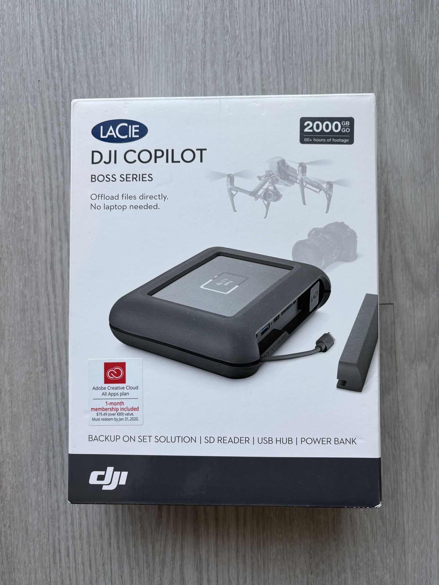 LaCie DJI Copilot Boss Series 2TB