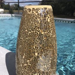 Mirrored Glass Vase