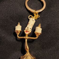 Loungefly Disney Beauty And The Beast Lumiere Key Chain