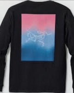 Arc'teryx Kragg Heatmap long-sleeve, men's medium, rare graphic