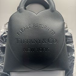 Large Tiffany & Co Leather Handbag
