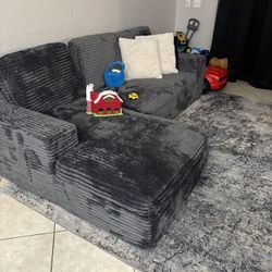 Like New Gray Cloud sectional