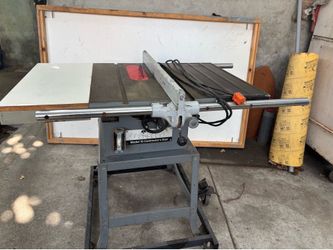 Contractor table saw