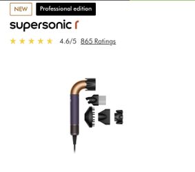 Dyson Supersonic r professional Hair Dryer