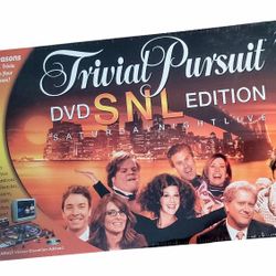 Trivial Pursuit SNL DVD Edition Board Game Parker Brothers 2004