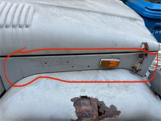 1973 Toyota Land Cruiser Fender Aprons 