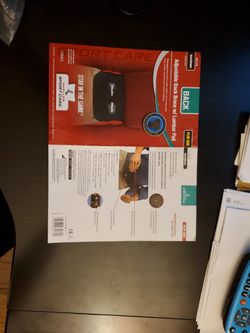 Adjustable Back Brace W/lumbar Pad 