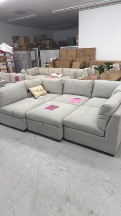 Fabric Sectional Couch Thomasville Rockville