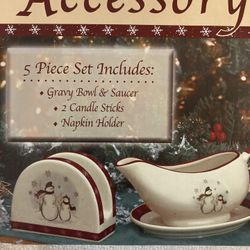 Snowman 5 Piece Accessory set