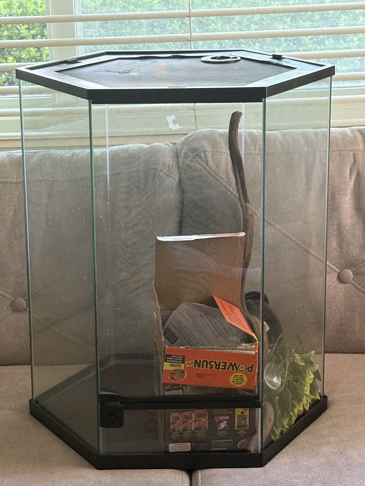 Glass Reptile Enclosure