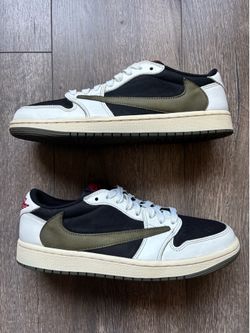 Jordan 1 Retro Low OG SP Travis Scott Olive Men’s Size 9 / Women’s Size 10.5