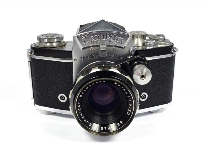 Exc+ Exakta Varex IIa 35mm SLR Camera w/ Schneider 50mm Xenon Lens *Germany*