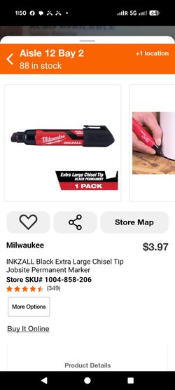 Milwaukee Inkzall Black