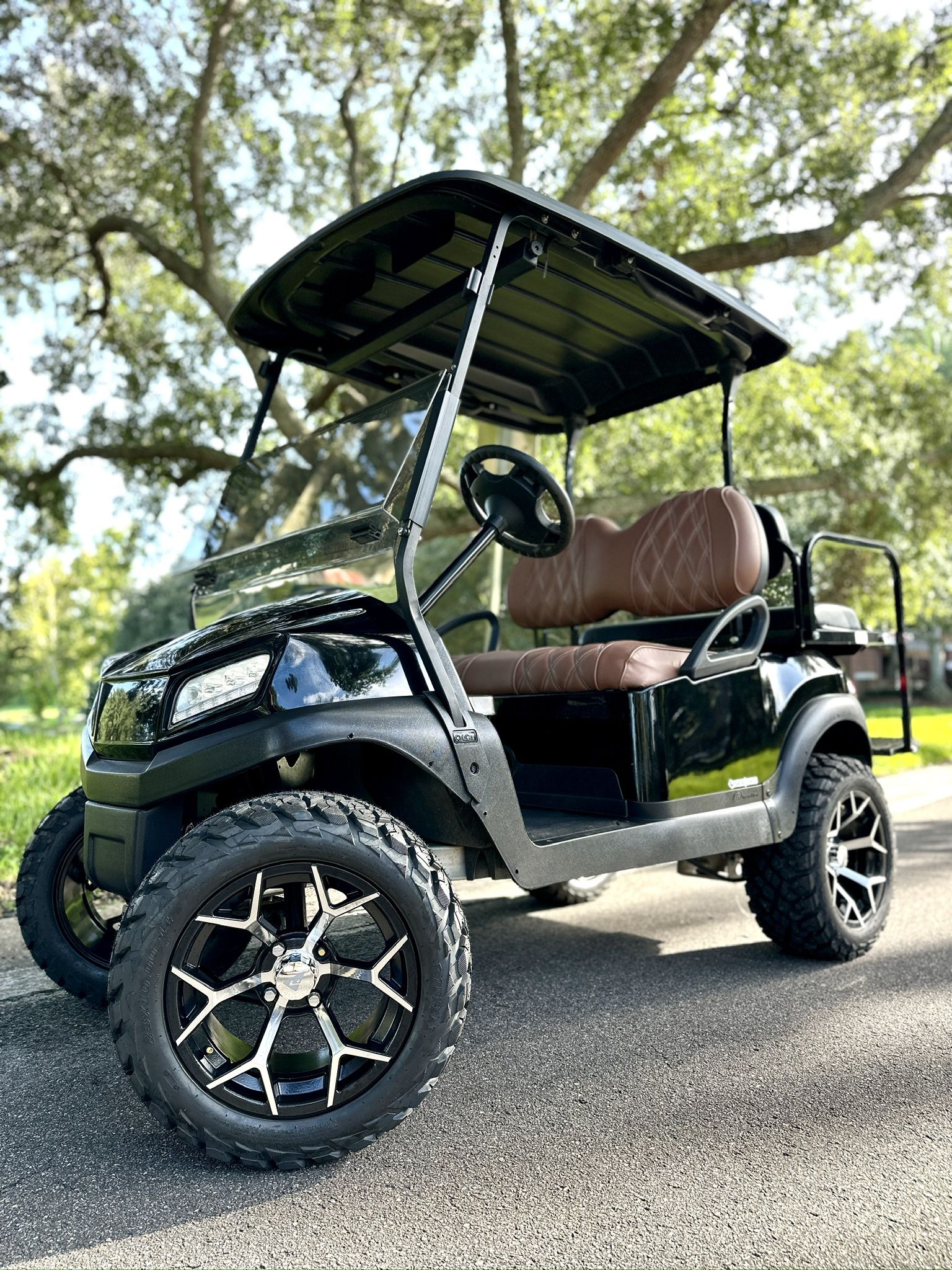 2019 CUSTOM CLUB CAR TEMPO 48V GOLF CART