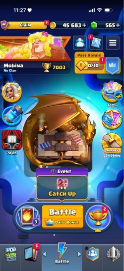 Clash royal account