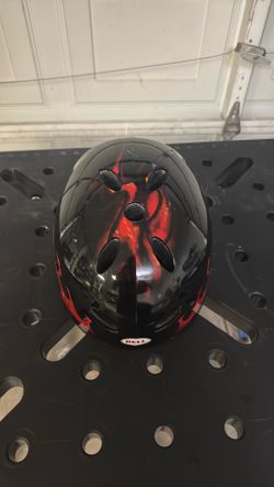 BELL, Black flame Biking helmet