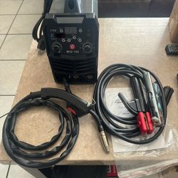 140A MIG Welder, 3 in 1 Welder FLUX MIG/ARC/Lift TIG Multi-Process Mig Welder, 110V Welding Machine, Welder Machine 110v Flux Core Welder with Welding