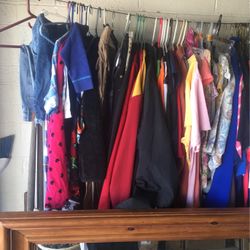 Assortment Of Women And Men Clothing 