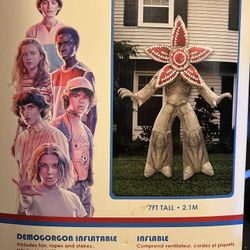 Demogorgon Yard Inflatable Rare Stranger Things 