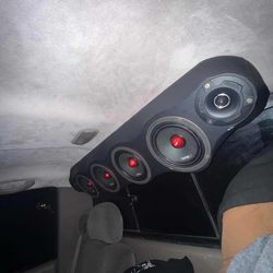 Ds18 New Package Rack n speakers 6.5s $320 firm