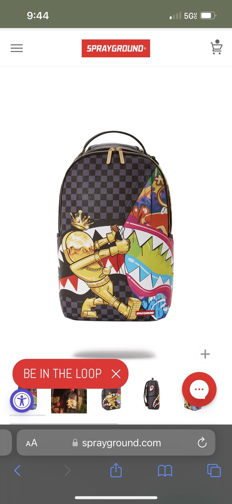 Spray ground Backpack