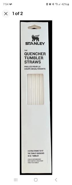 Stanley Quencher 40oz Tumbler OEM Replacement Straws [4 - Pack]
Stanley Quencher 40oz Tumbler OEM Replacement Straws [4 - Pack]