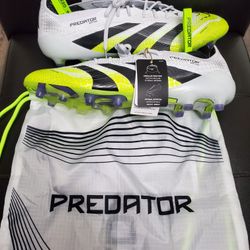 Men's Adidas Predator Elite FT Fold-Over Tongue AG Soccer Cleats JS0945 Size 13