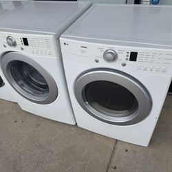 Front Load LG Washer And Front Load LG dryer Electric High Efficiency