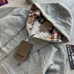 BURBERRY HOODIE BRAND NEW SIZES: SMALL MEDIUM LARGE X-LARGE BRAND NEW