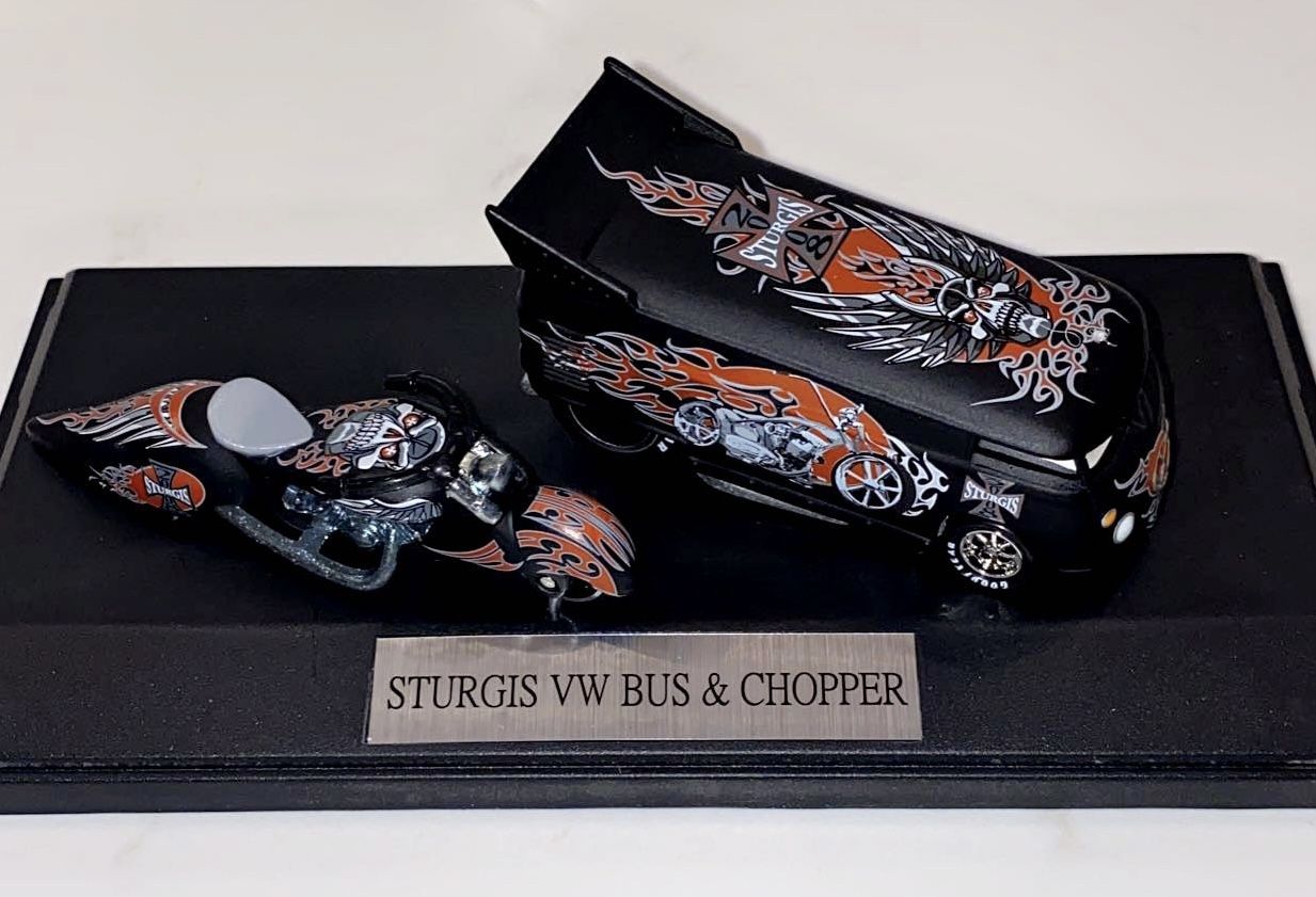 Hot wheels Sturgis VW Bus Chopper