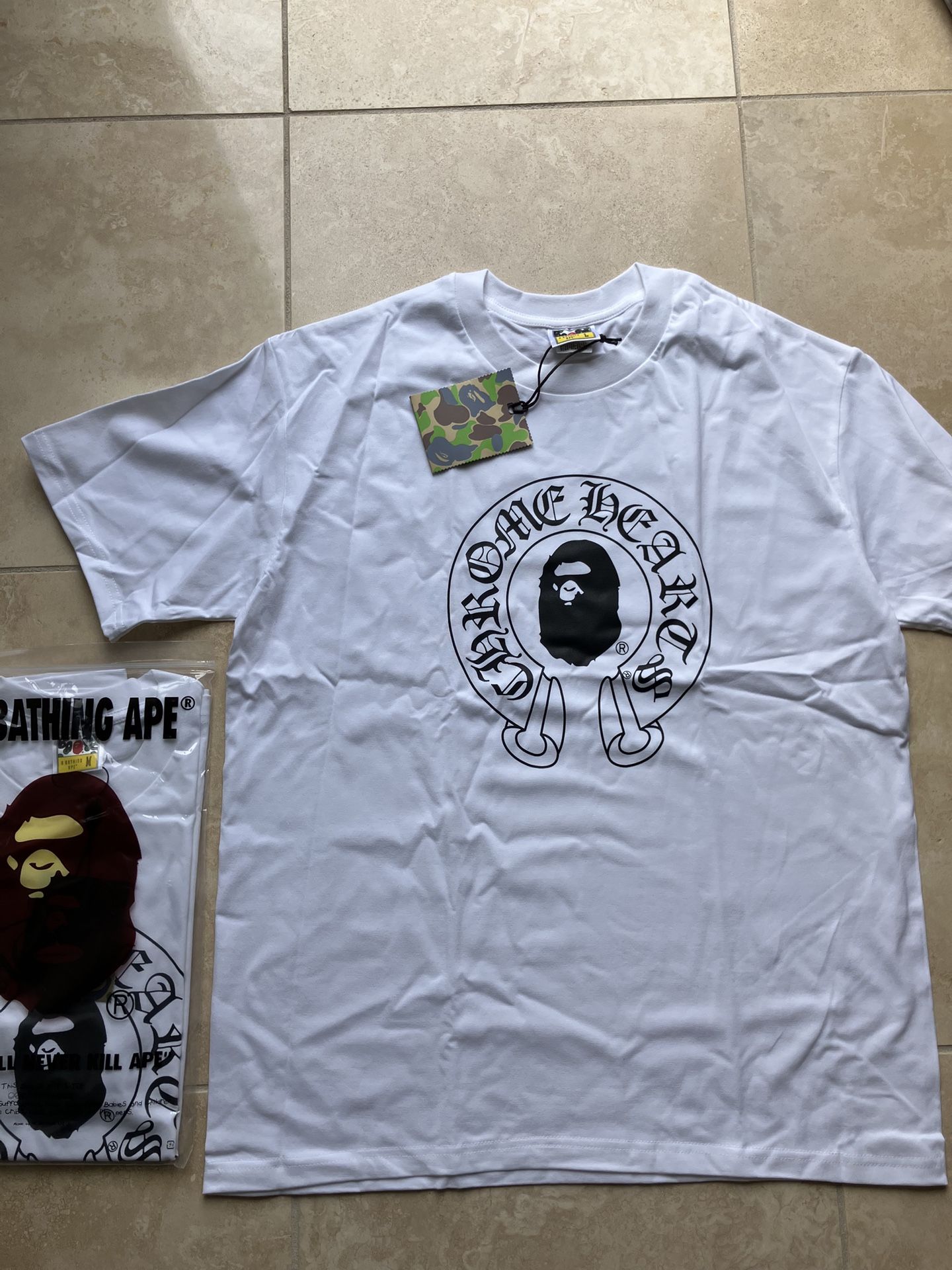 Bape X Chrome Hearts Shirt