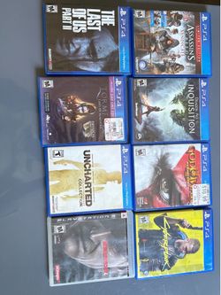 🎮 PS4 Video Games Bundle – Sports, Action, Racing & More!