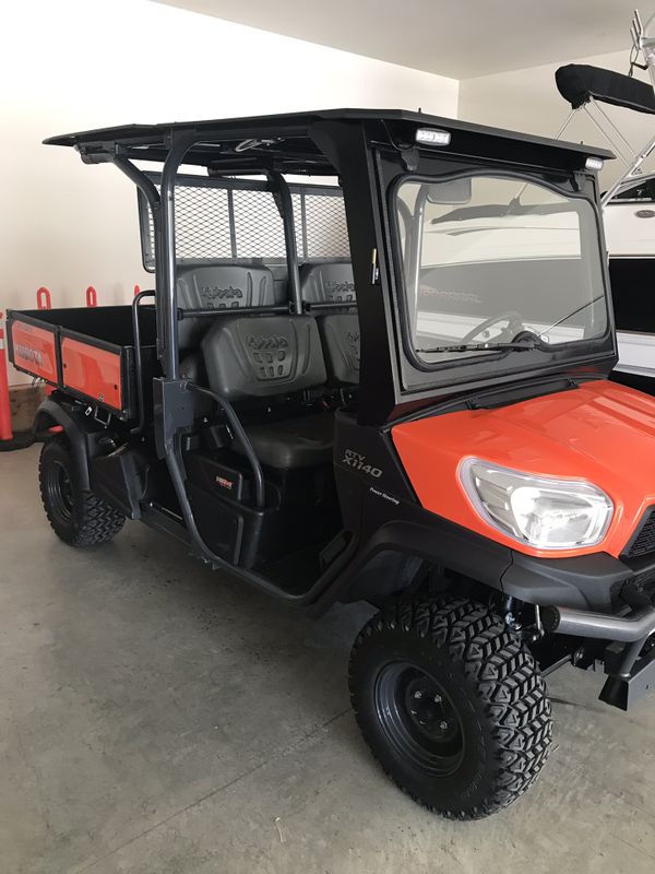 Kubota RTV X1140 Diesel Side by Side UTV with Dump Bed 2&4 Seater for