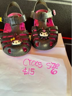 Toddler crocs size 6/$15