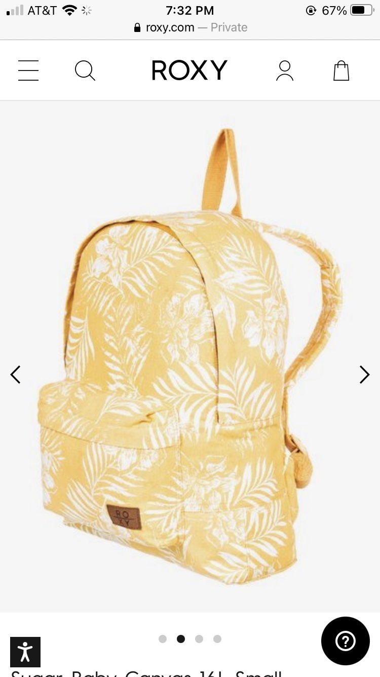 Roxy Sugar Baby Canvas Backpack