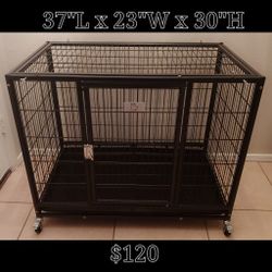 Heavy Duty Stackable Dog Kennels With Removable Tray ‼️✨🐾🐕🐺🐶🦴🐻