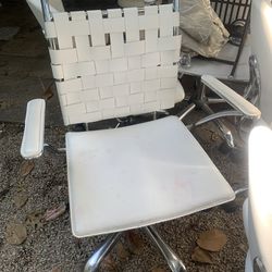 Rolling Chairs  : $15 (with the back-round shaped ) - $20 (square shaped )- $10 (without the back)