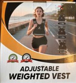 Adjustable Weighted Vest New