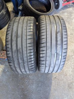 255/40ZR20 MICHELIN PILOT SPORT 4S PAIR OF TIRES 
