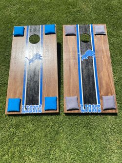 Custom Cornhole Boards with bags $230
