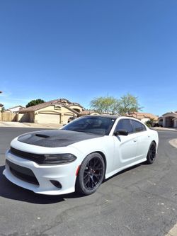 NEW 20" Dodge SRT Hellcat Style Black Wheels Rims and Tires Charger Challenger Magnum 300 Chrysler 5x115