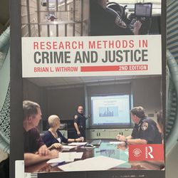  Research Methods in Crime and Justice - 2nd Ed.