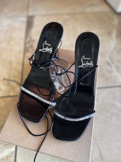   christian louboutin heels. Size 38.5
