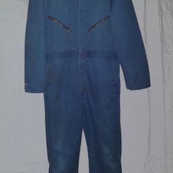 Vintage Walls Navy Blue Blizzard Pruf Overalls Made In USA Men's  Large(?) 40" W
