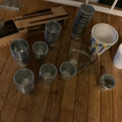 All Items For Garden,  Many Little Pots, Two Biggest Ones And More ( NO SHIPPING)