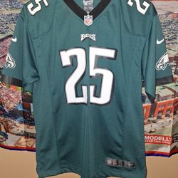 Nike NFL Philadelphia Eagles McCoy 25 Green Football Jersey Youth Boy's L $45